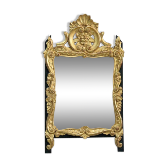 Miroir en bois doré, style Louis XV – début XXe
