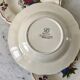 set of 6 flat plates Terre de Fer St Amand model "Molière" XXth