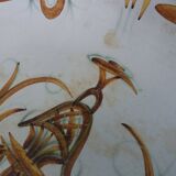 Keraluc Quimper oval flat salad bowl signed Yvonne Pennec