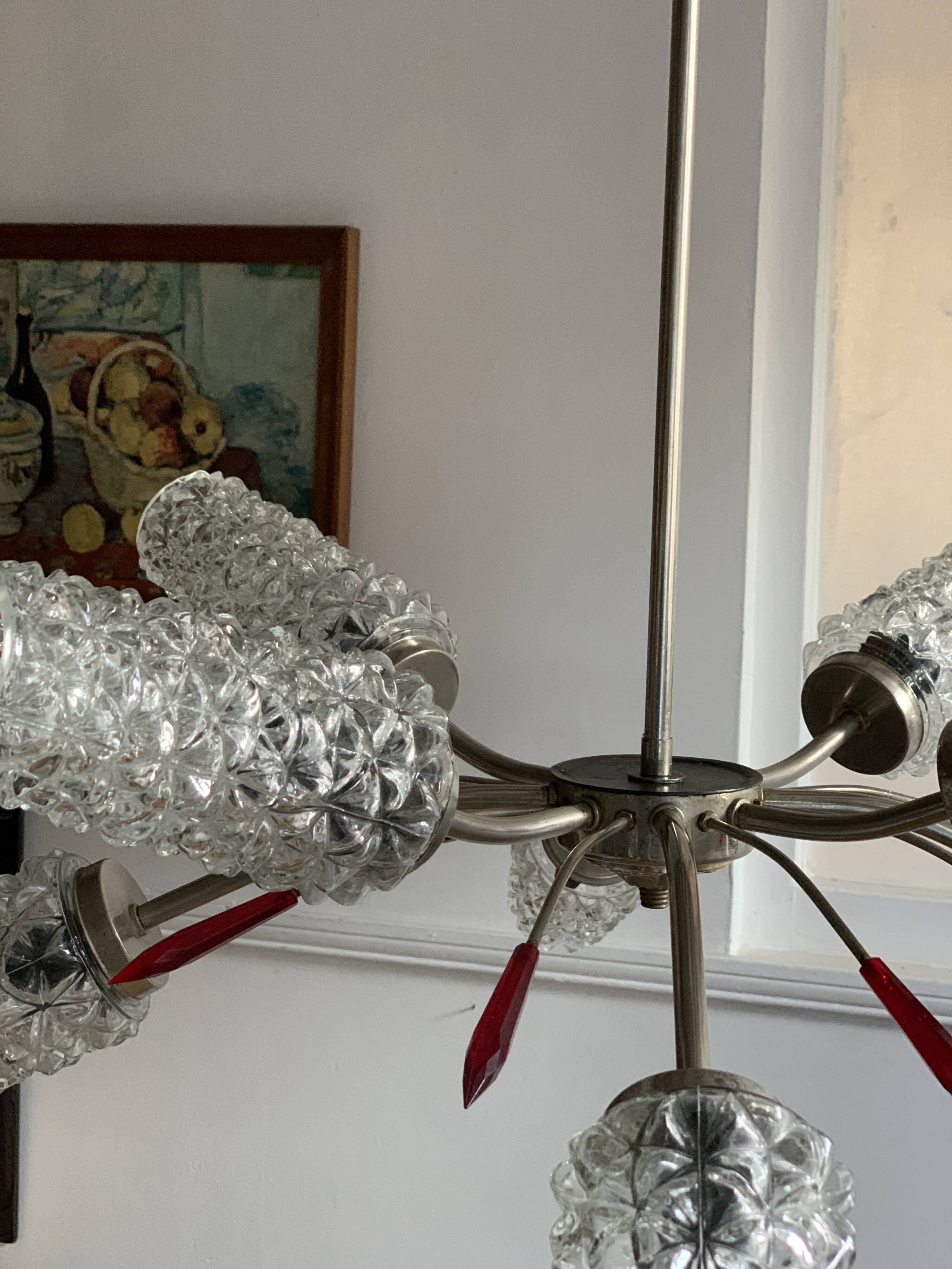 Tulip chandelier pendant