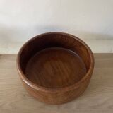 Vintage teak coupe salad bowl