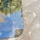 Stainless steel coffee table 1970