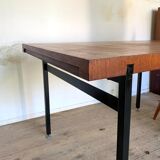 Vintage modernist teak dining table