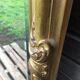 Large golden mirror late 19th