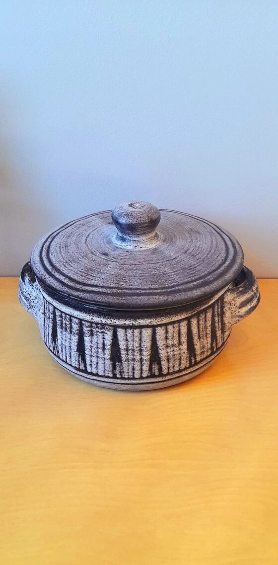 Ceramic Box J. Pouchain, Dieulefit Workshop 1960.