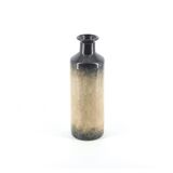 Narrow beige and black vase Denmark