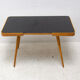 Opaxite glass coffee table, 1960´s, Czechoslovakia