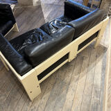 Bastiano sofa and armchair by Afra & Tobia Scarpa