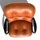 Charles Pollock Knoll Office Chair Patinated Camel Leather