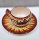 Part of a Quimper ceramic dinner service signed Paul Fouillen