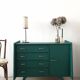 Green vintage dresser
