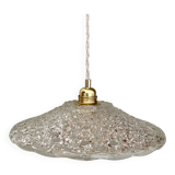 Vintage glass pendant lampshade - tableware collection -