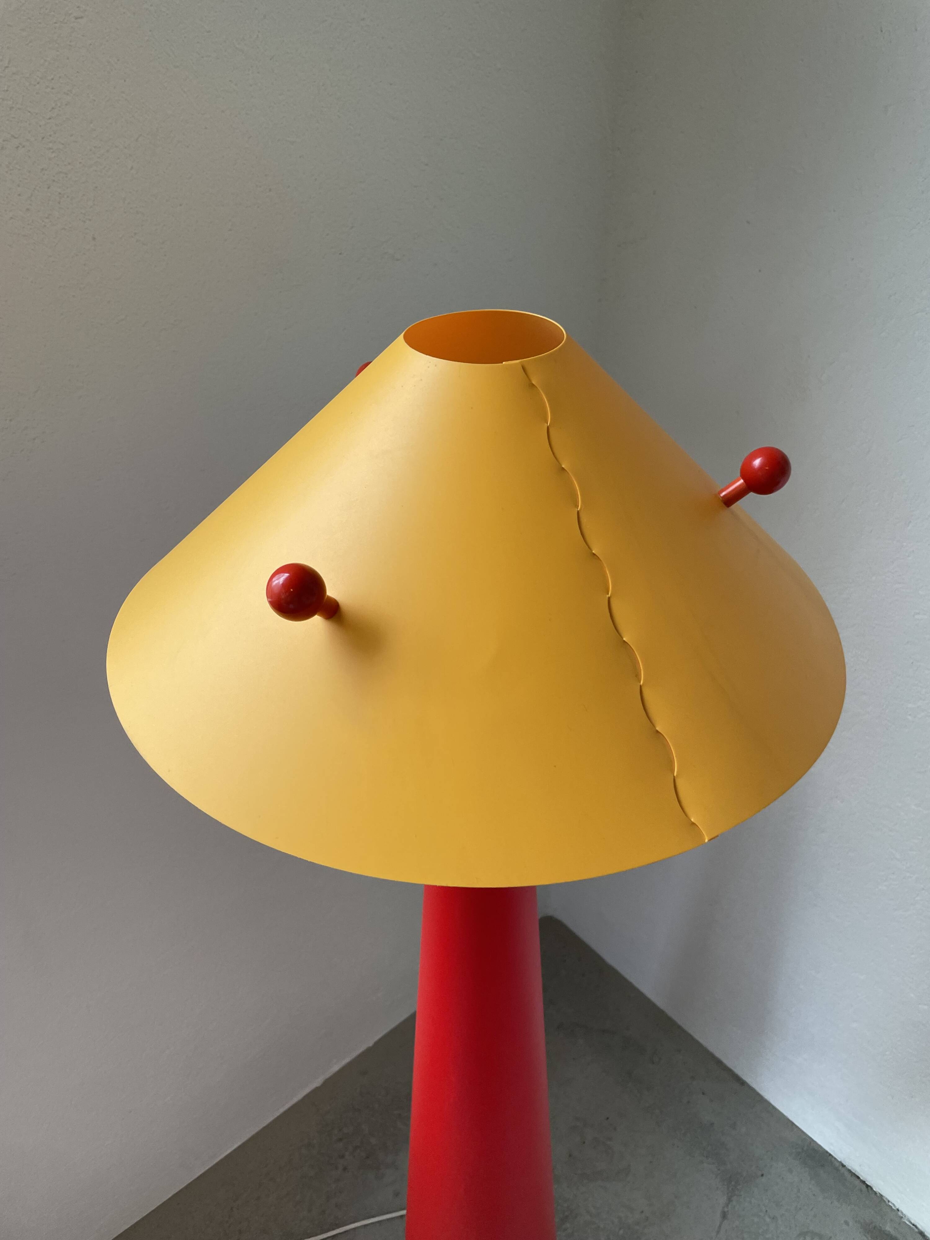Red pop lamp from the 80s.