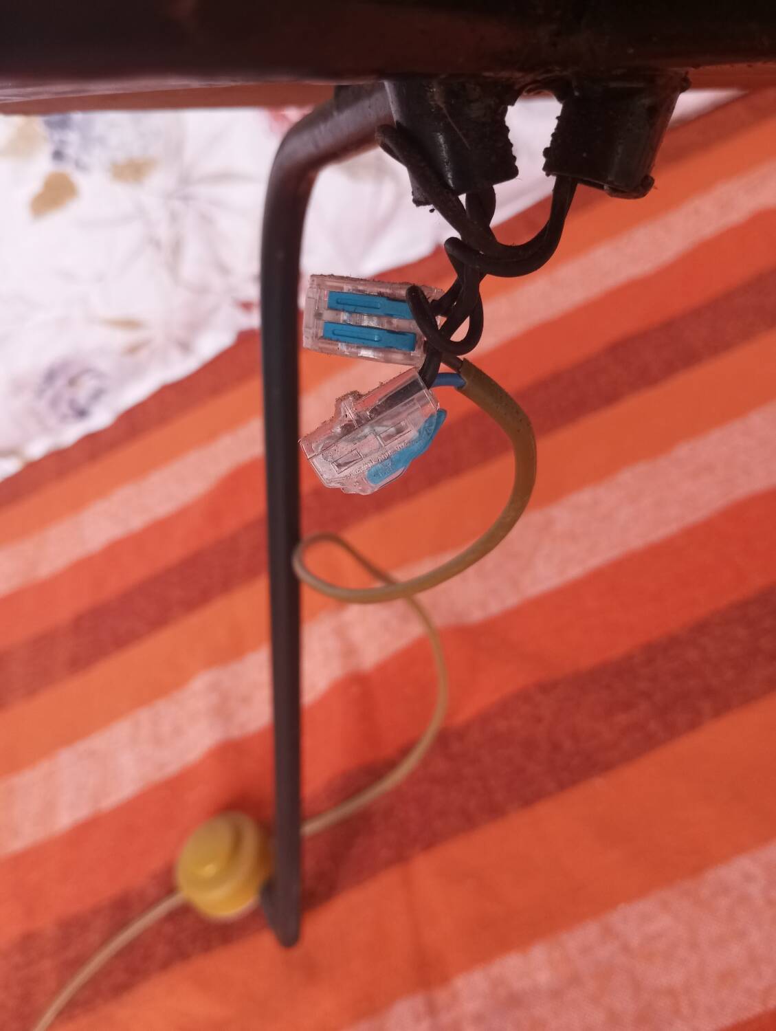 Lampadaire à deux lumières vintage années 50/60