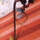 Vintage two-light floor lamp from the 50s/60s.