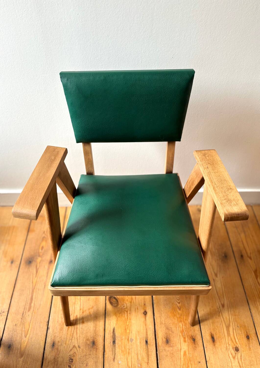 Pair of bridge armchairs