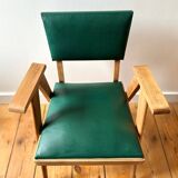 Paire de fauteuils bridge