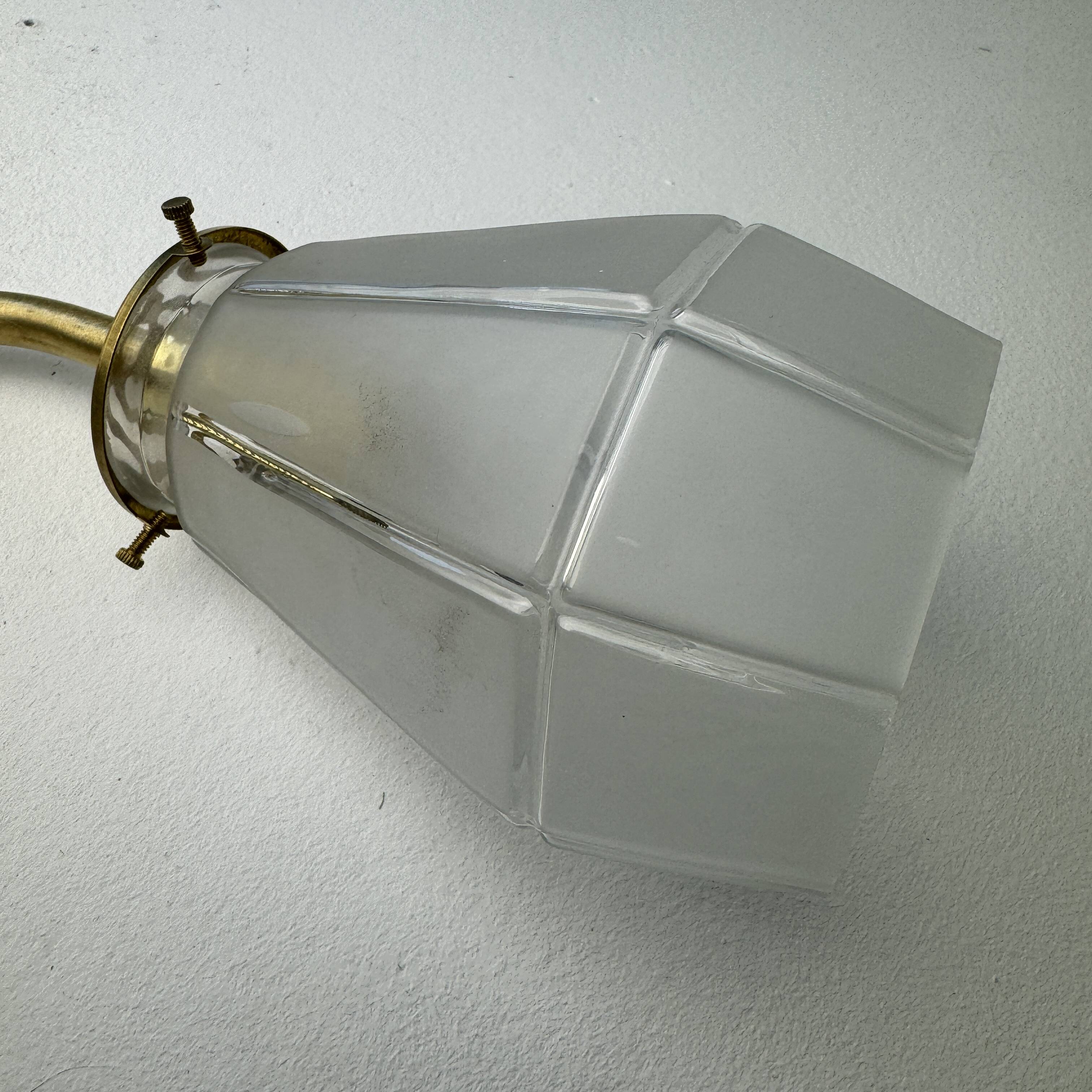 Pair of old art-deco wall lights