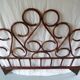 Vintage bamboo headboard