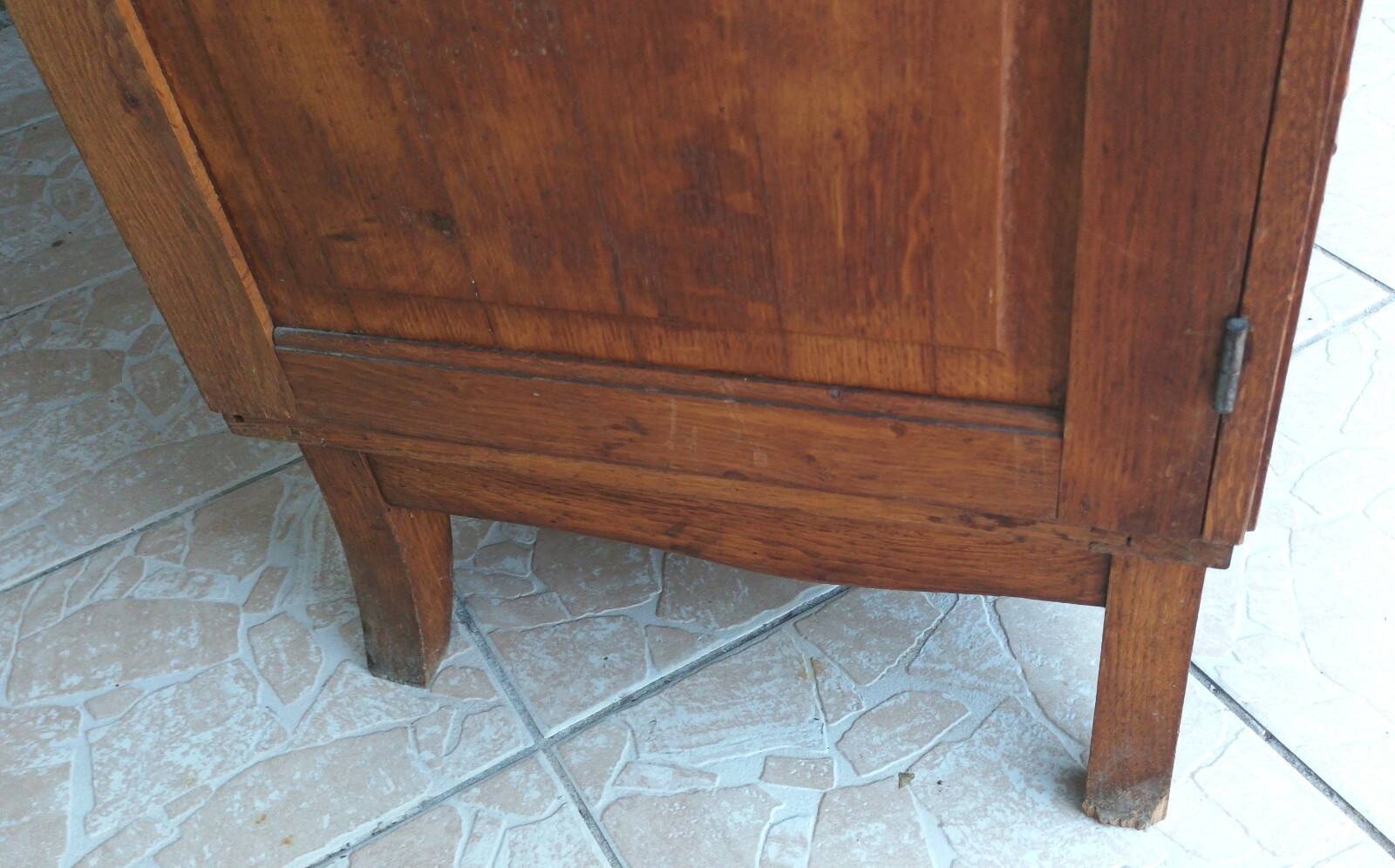 Vintage oak wardrobe