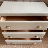 Soft khaki chest of drawers