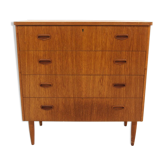Scandinavian teak commode, Sweden, 1960