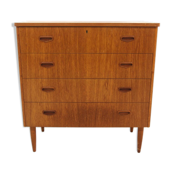 Commode scandinave en teck, Suède, 1960