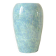 Iridescent Blue Ceramic Vase