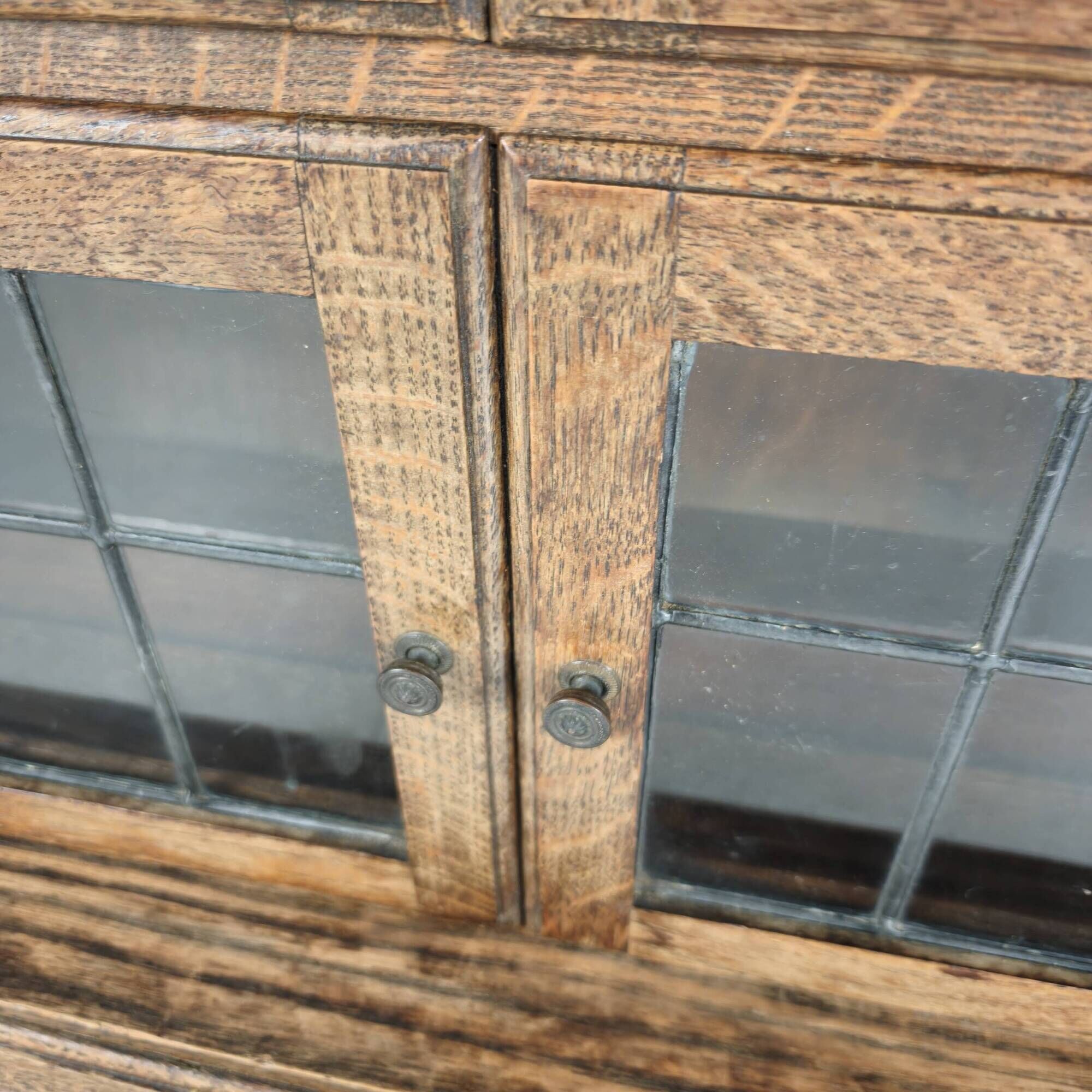 English Oak Bookcase by Minty Library Specialists, Oxford, 1920s