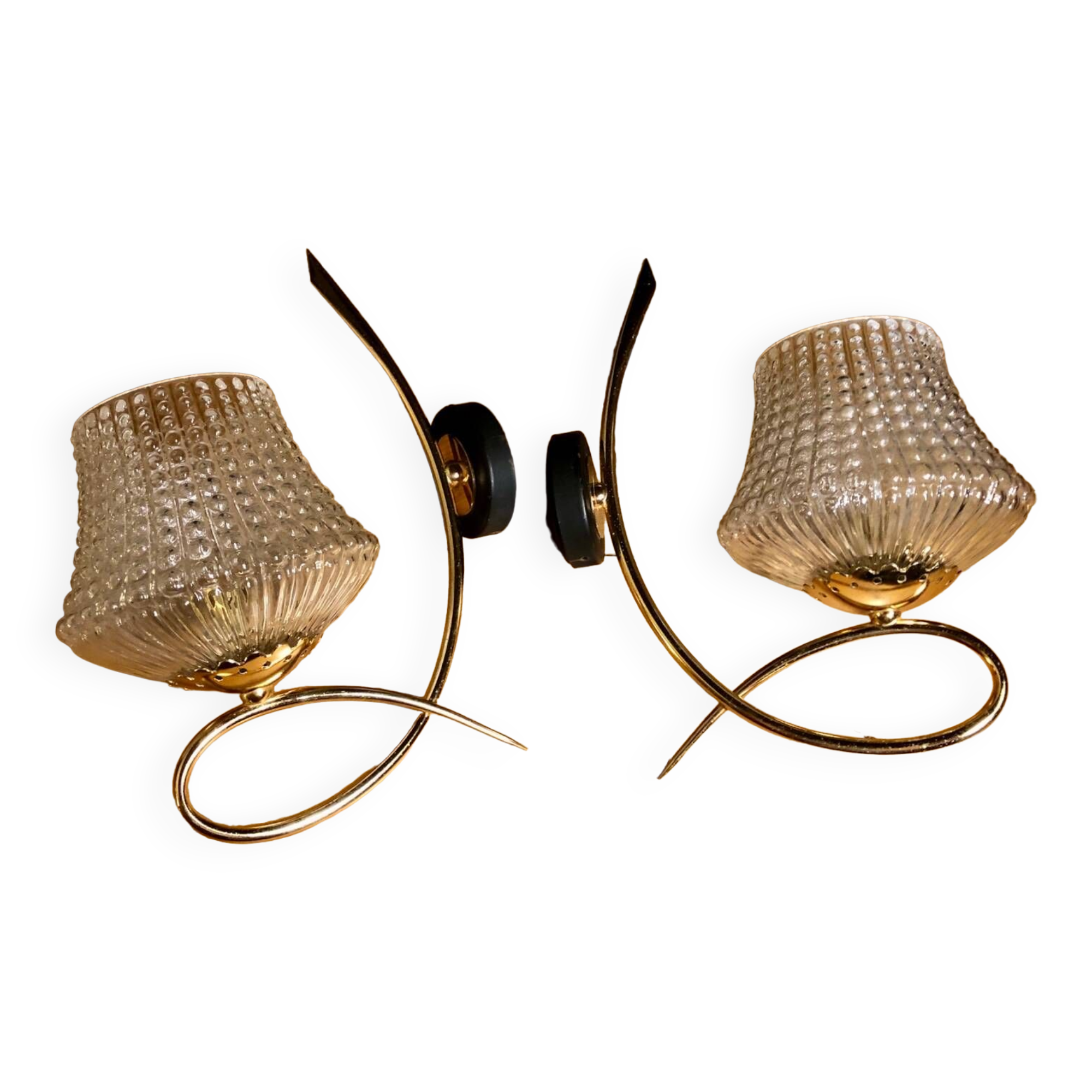 Vintage wall lights 1960