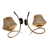 Vintage wall lights 1960