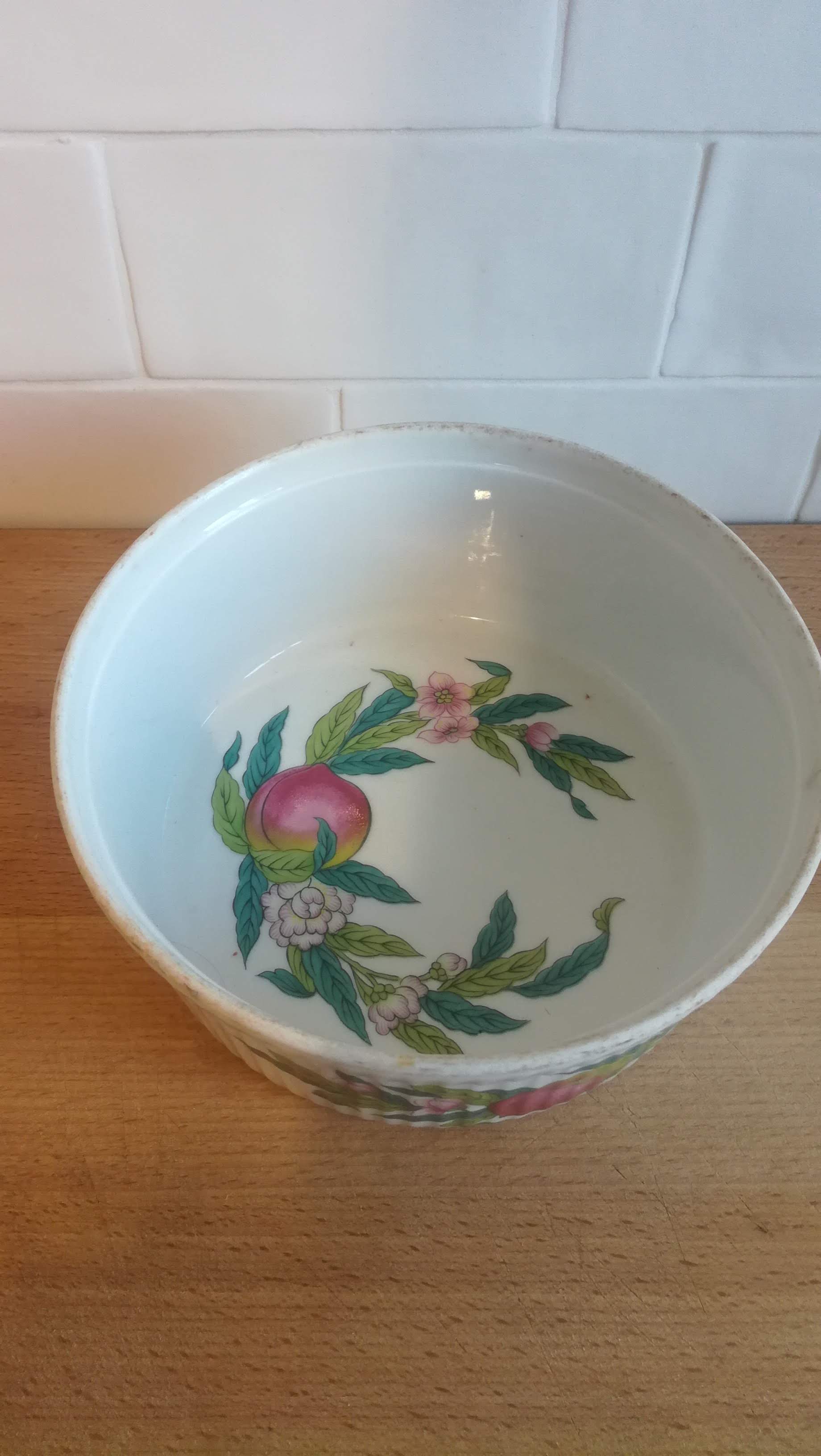 Procelaine soufflé mold - Décor Abondance