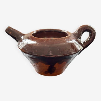 Small glazed pitcher
