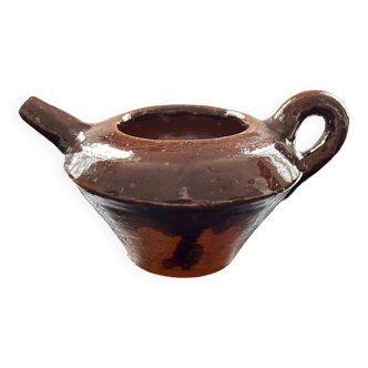 Small glazed pitcher