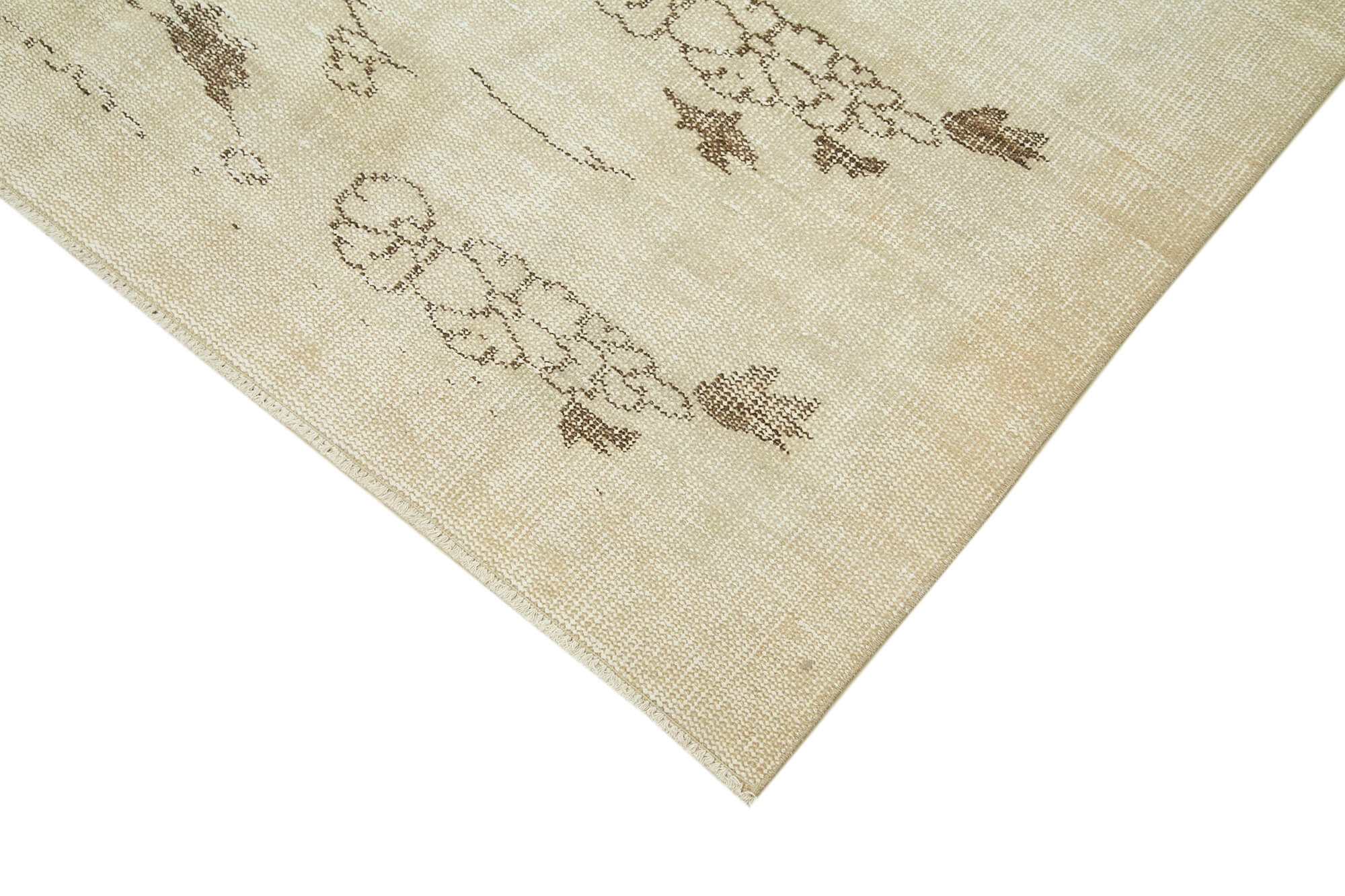 Handwoven Antique Anatolian Beige Rug 171 cm x 261 cm - 38885