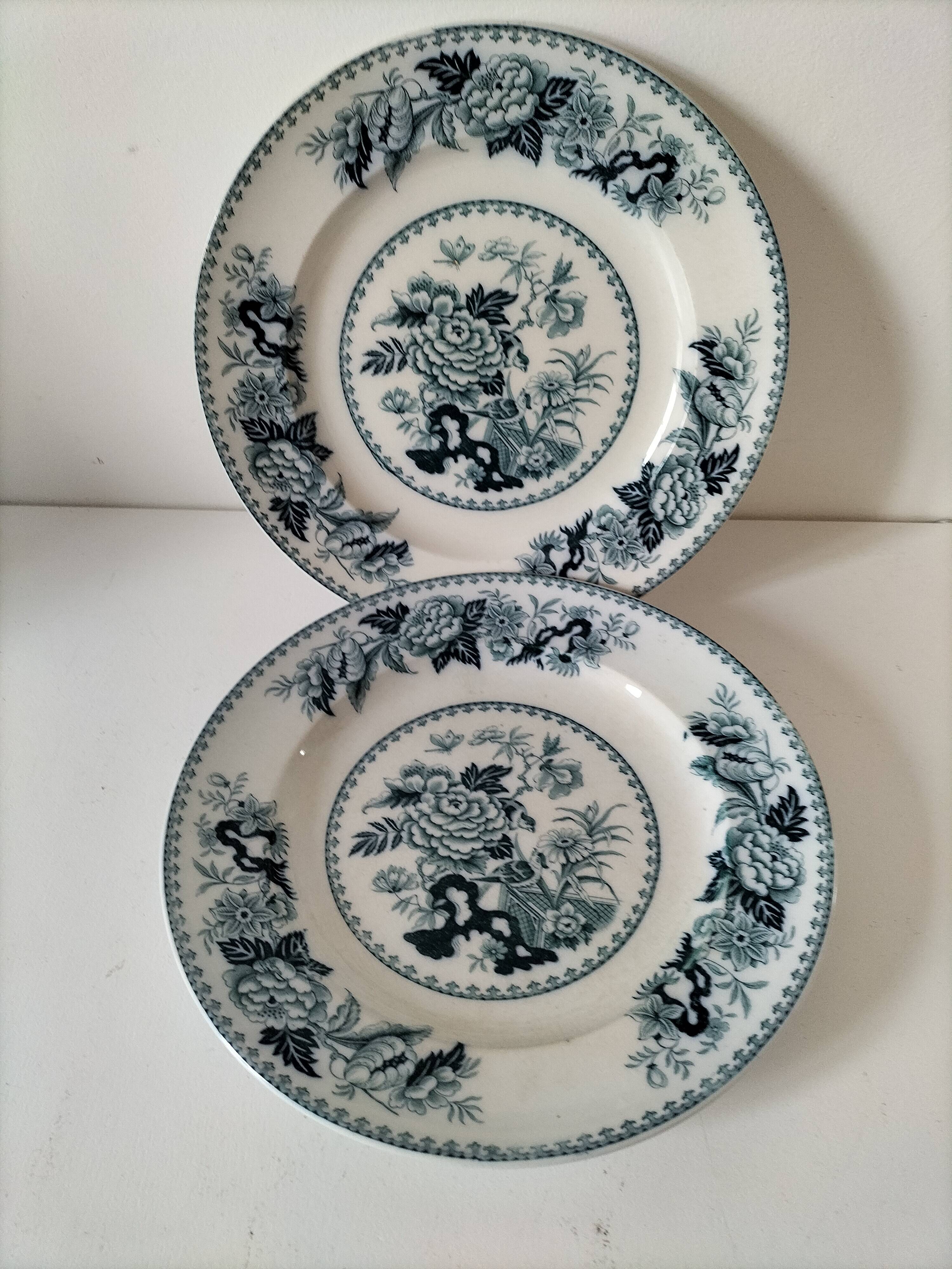 Vintage Wedgwood Bullfinch Plates