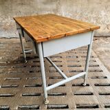 Industrial side table