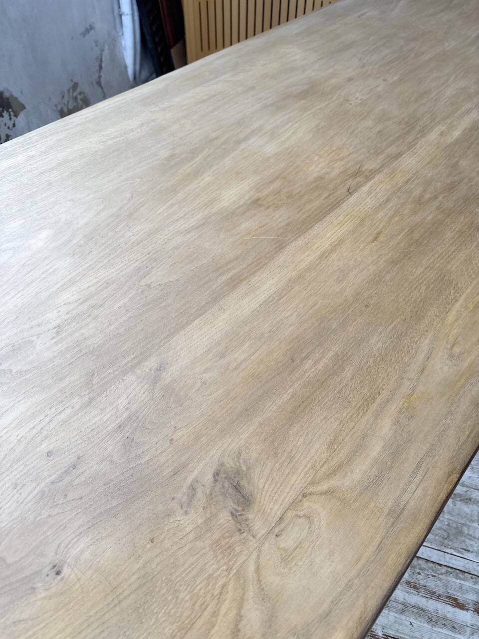 XXL solid oak farmhouse table 3.5m