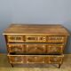 Louis XVI style chest of drawers in fruitwood