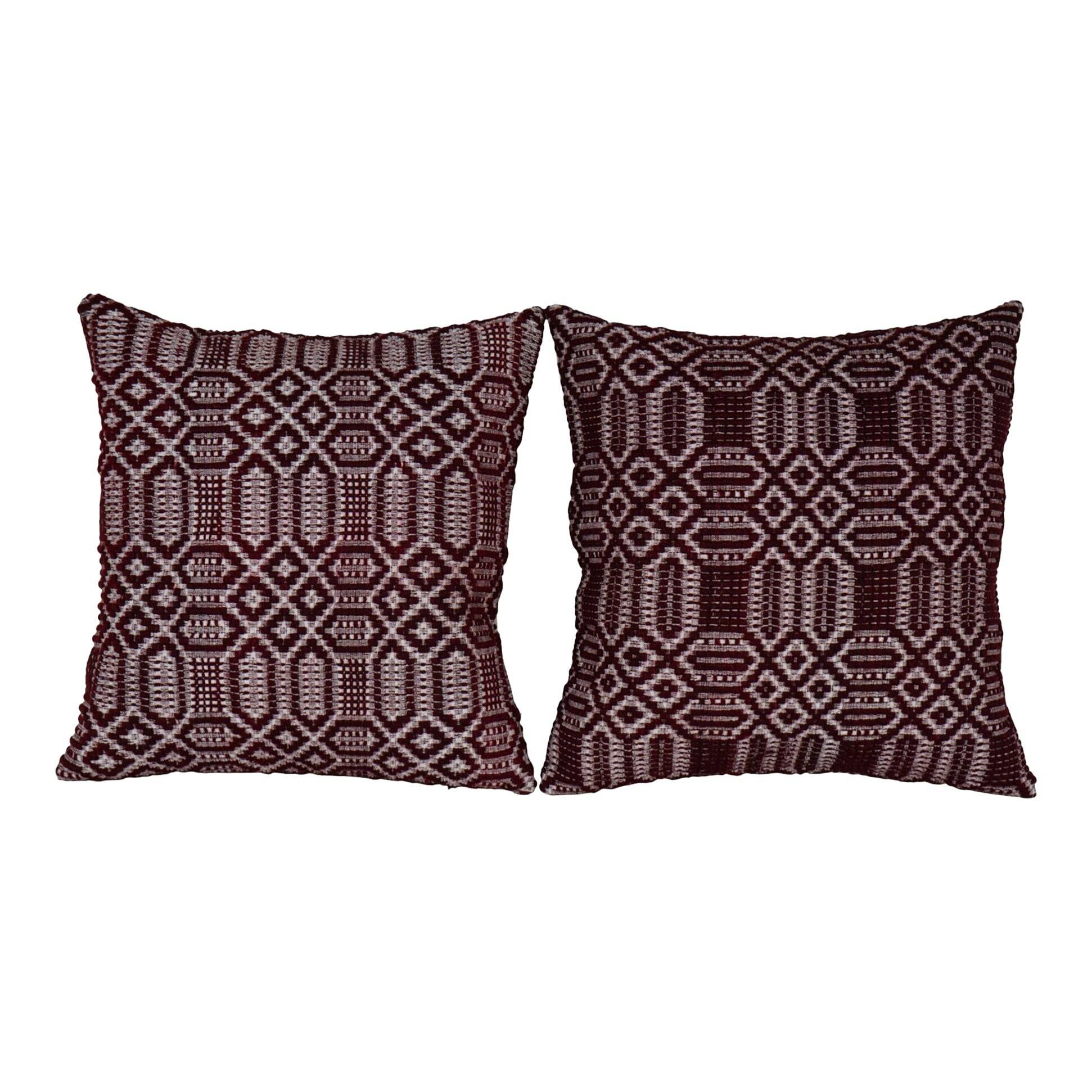 Set of 2 vintage kilim cushion covers 51x51 cm