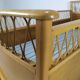 Vintage rattan child bed