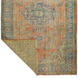 Anatolian handmade vintage rug 290 cm x 179 cm