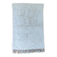 Beni Ourain white shaggy rug 105x165 cm