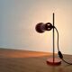 Swiss modern table lamp from the mid-century space age, 1960s.