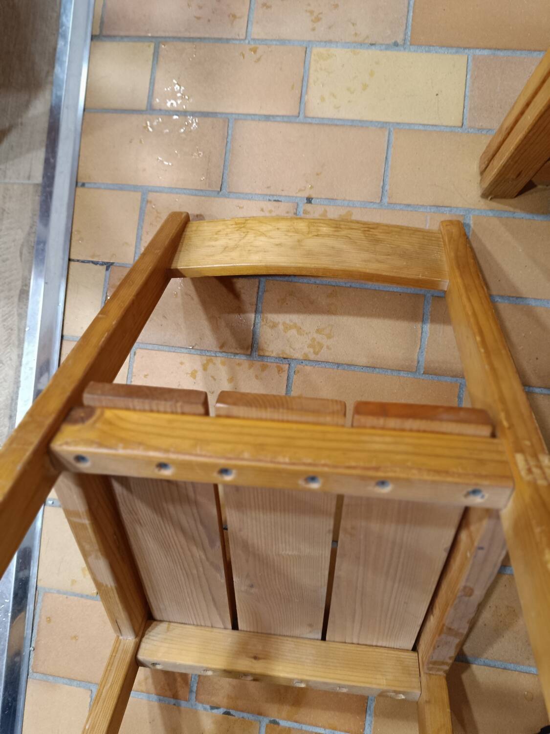 Series of vintage arc chairs