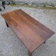 Table basse de ferme rustique ancienne un tiroir -1m42
