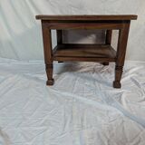 small coffee table wood and bamboo