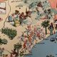 Vintage poster illustrated map of Provence 1932 - JP Pinchon