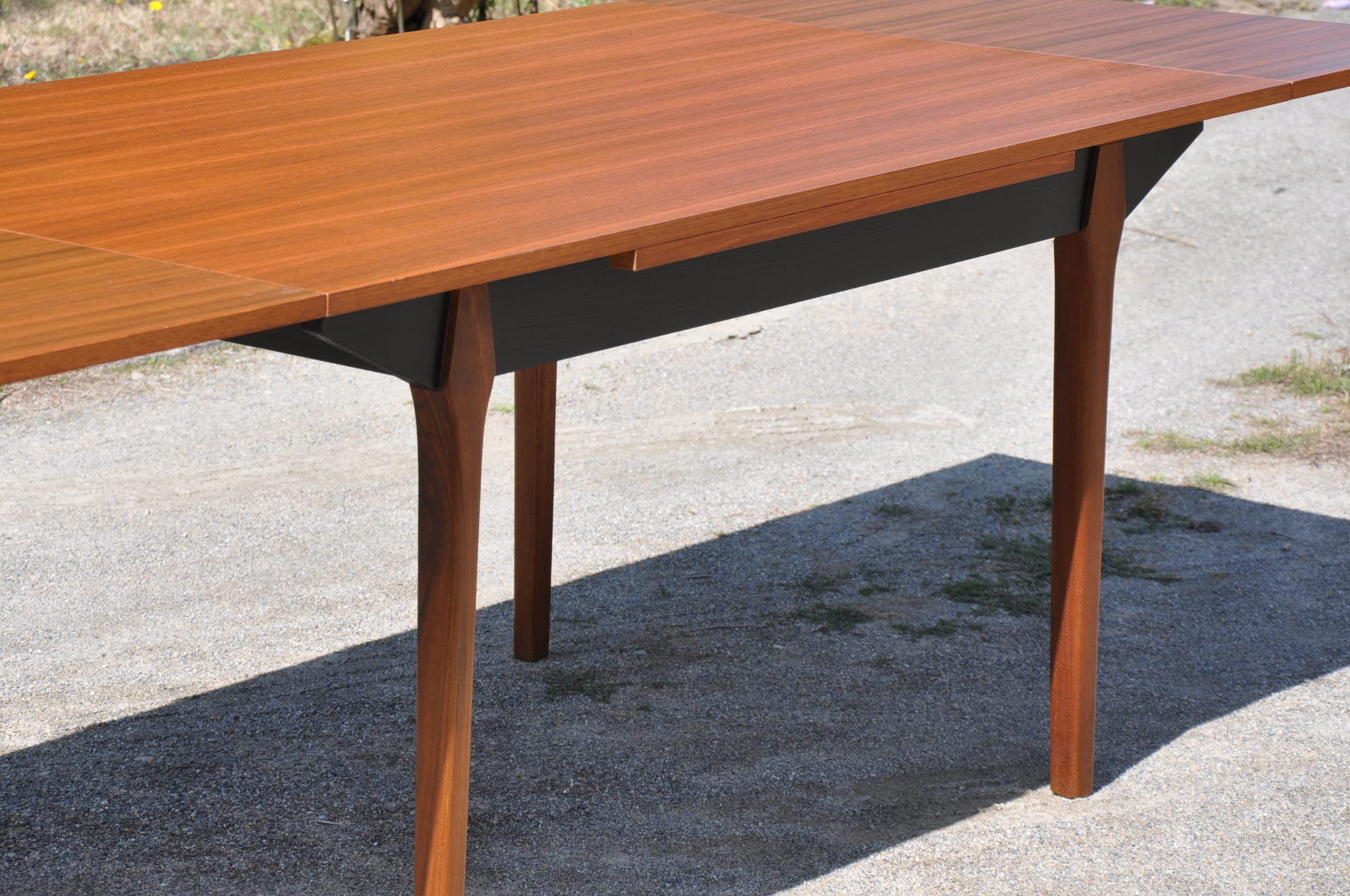 Scandinavian-style teak table