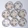 8 Henriot Quimper plates